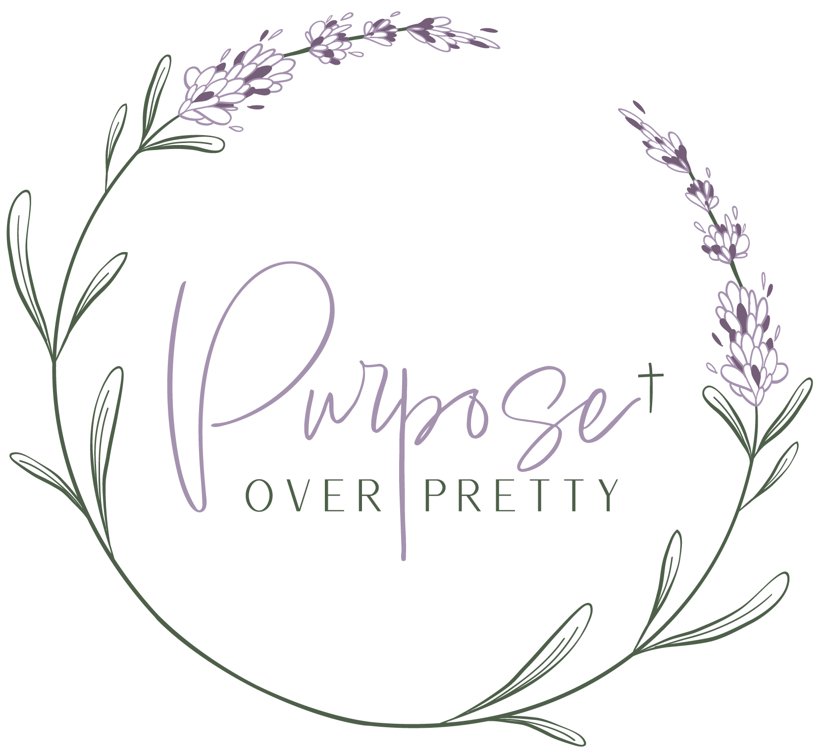 Purpose Over Pretty Logo