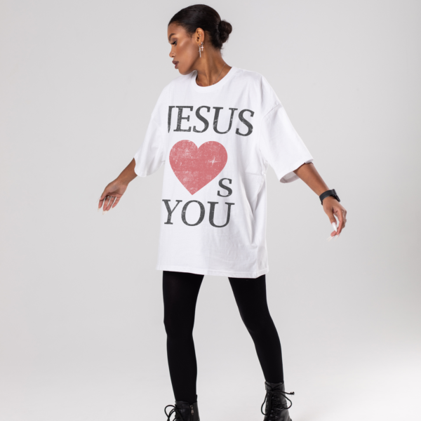 Jesus Loves You Oversized Tee