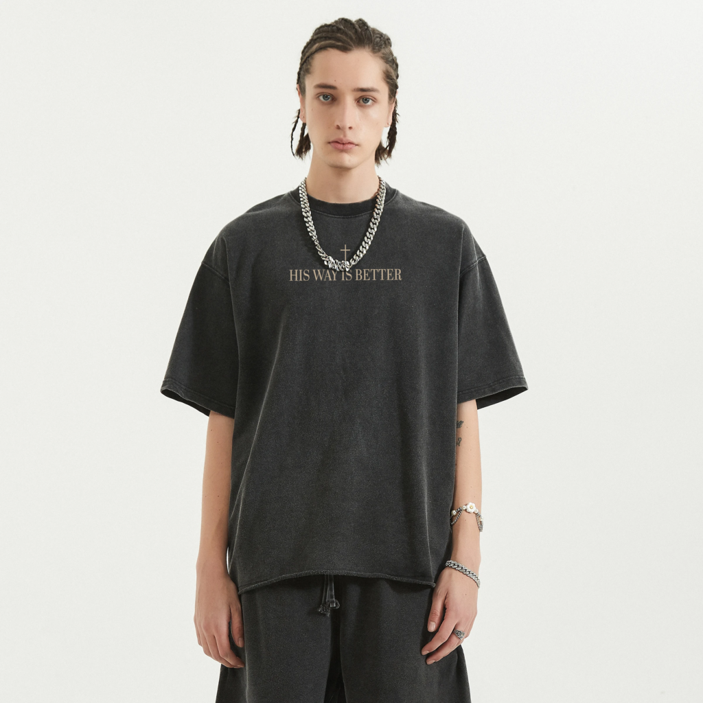 His Way Is Better Oversized Tee