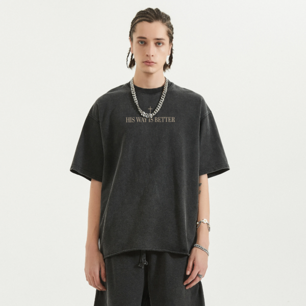 His Way Is Better Oversized Tee