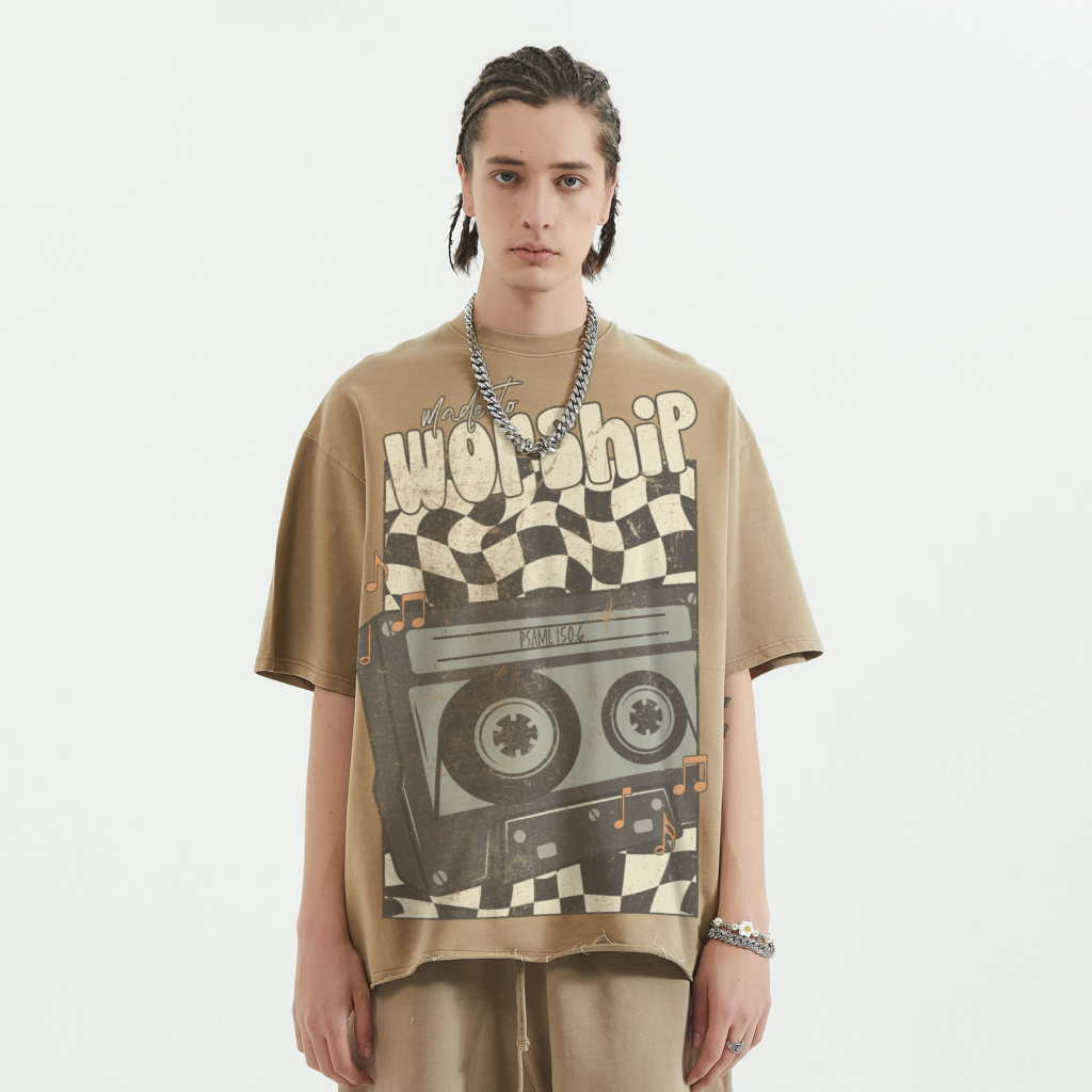 Made to Worship Oversized Tee