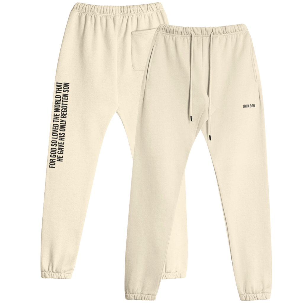 John 3:16 Fleece Lined Sweats