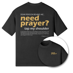 Need Prayer? Oversized Tee - Image 5