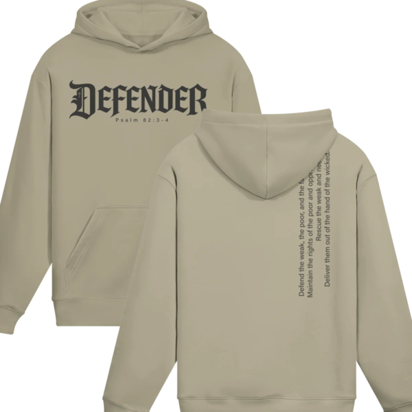 Defender&mdash;Psalm 82:3-4 Oversized Hoodie