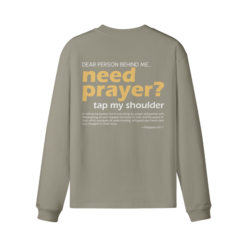Need Prayer? Oversized Long Sleeve