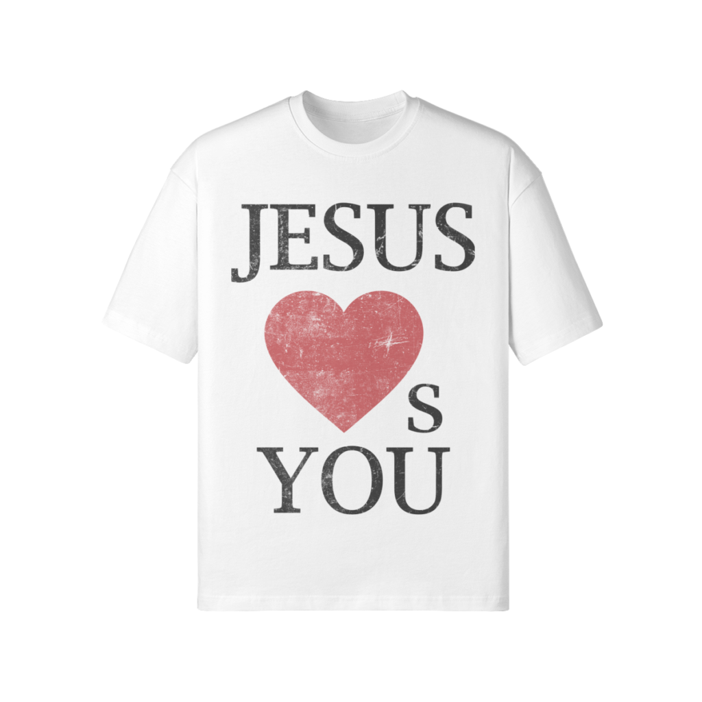 Jesus Loves You Oversized Tee