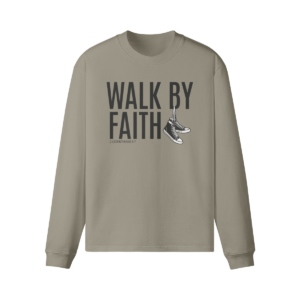 Walk By Faith Oversized Long Sleeve - Image 4