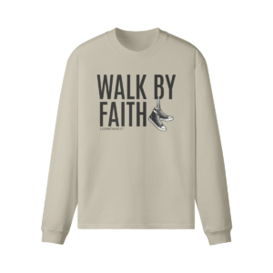 Walk By Faith Oversized Long Sleeve - Image 1