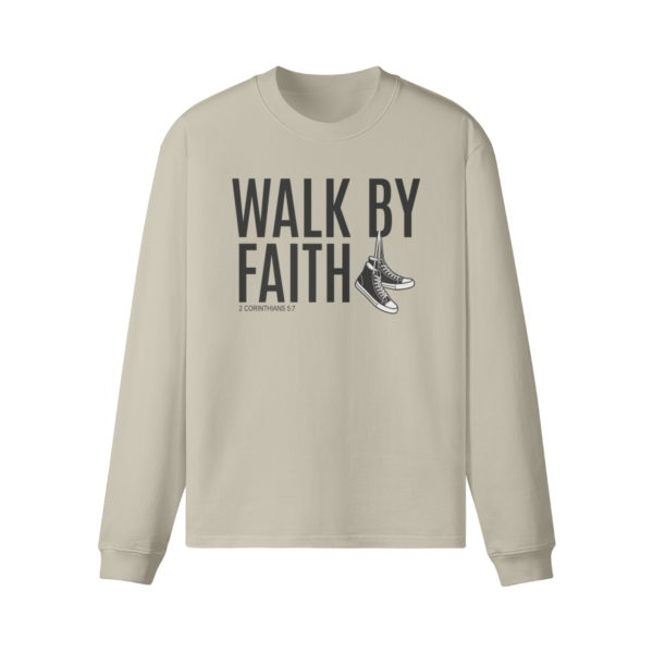 Walk By Faith Oversized Long Sleeve