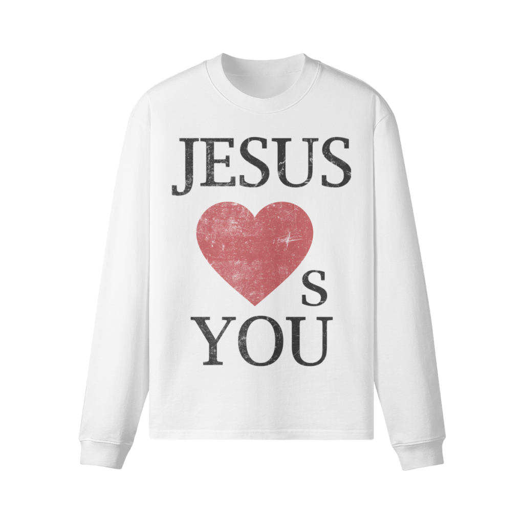 Jesus Loves You Oversized Long Sleeve