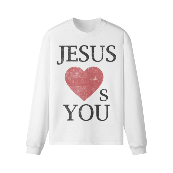 Jesus Loves You Oversized Long Sleeve