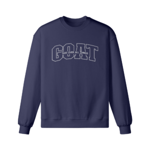 GOAT (Embroidered) Oversized Crew