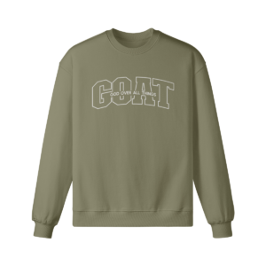 GOAT (Embroidered) Oversized Crew - Image 4
