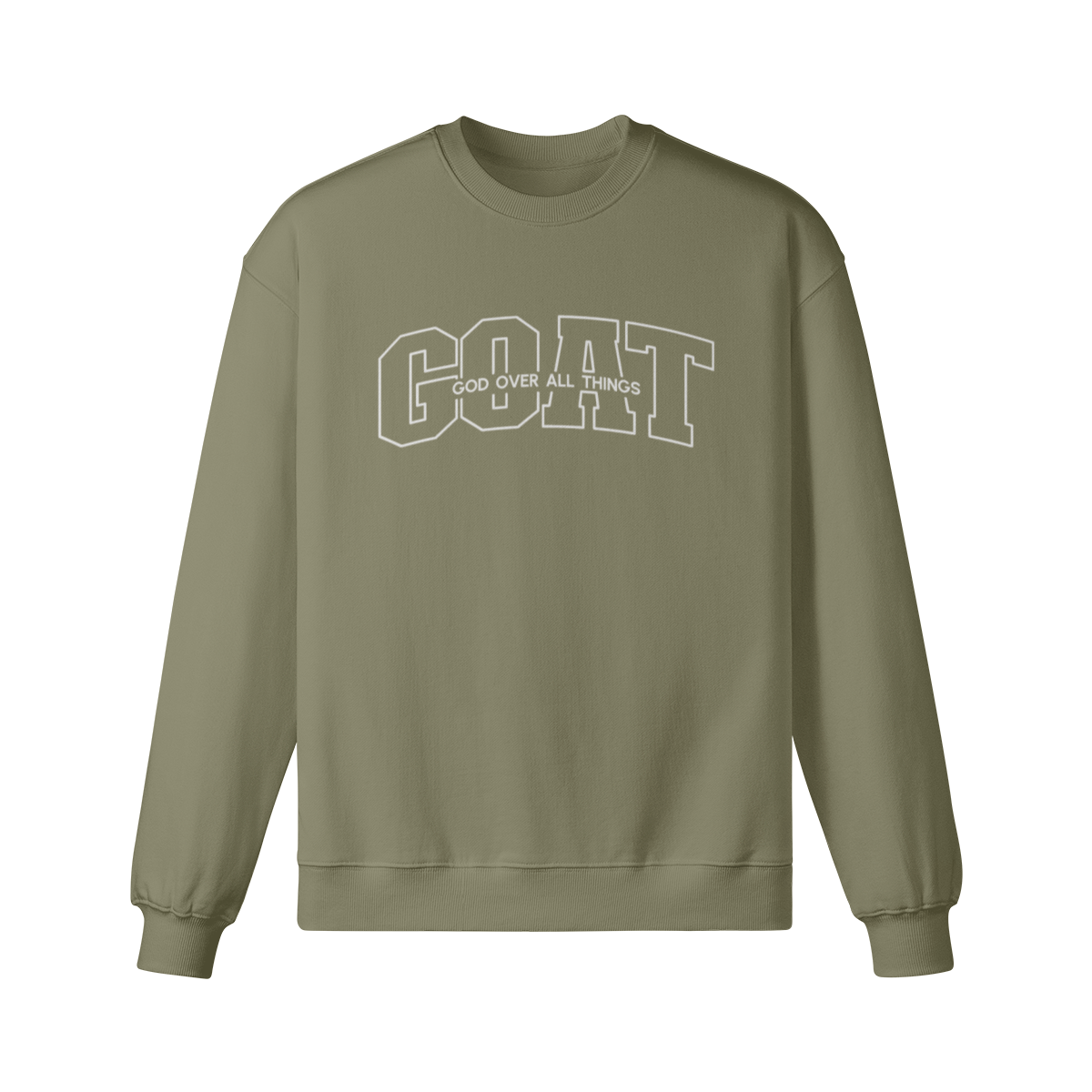 GOAT (Embroidered) Oversized Crew - Image 4