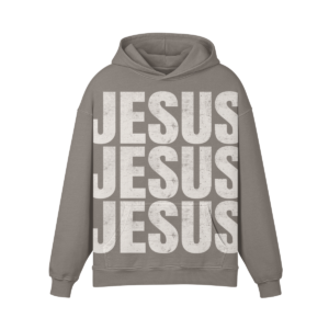 Jesus Oversized Hoodie - Image 3