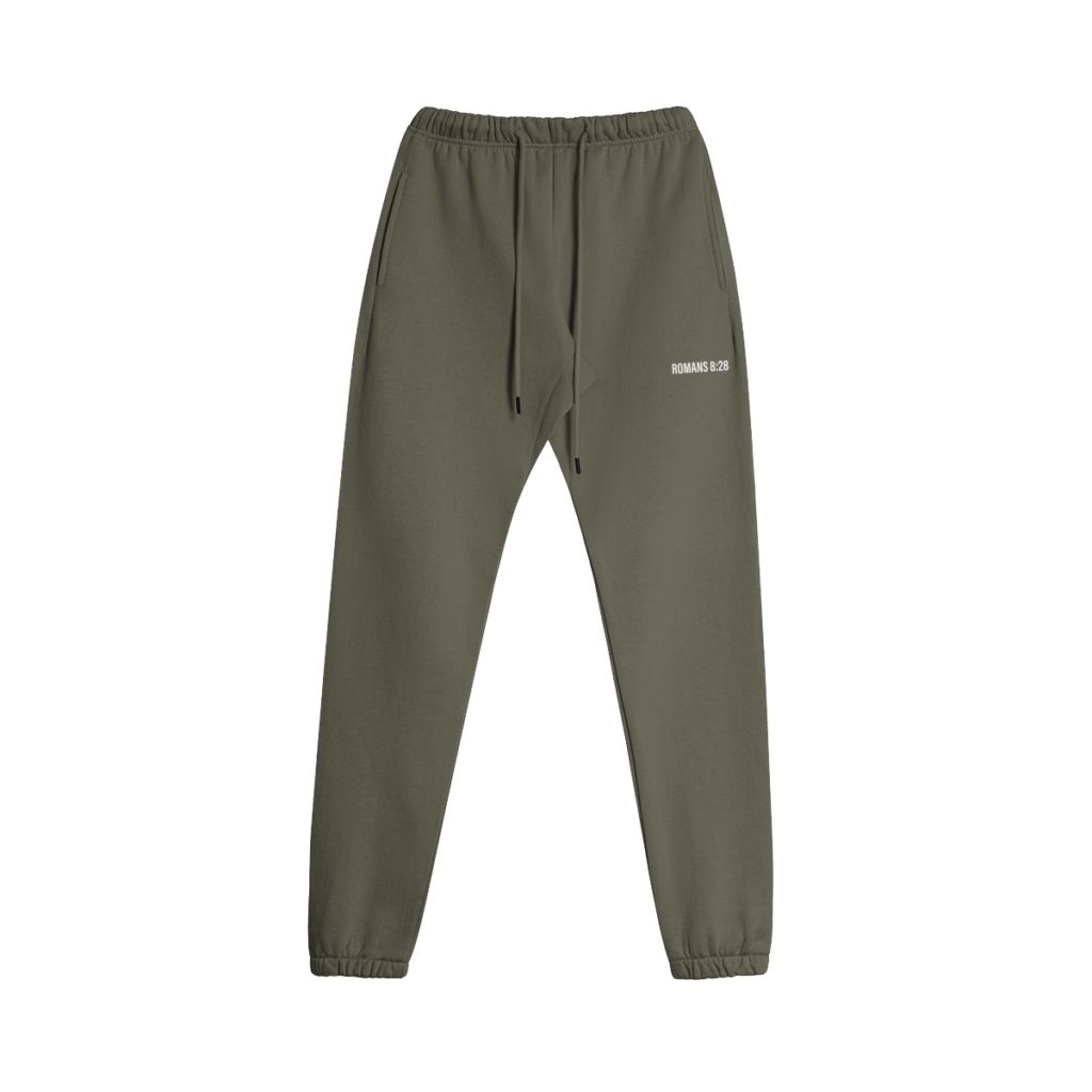 Romans 8:28 Fleece Lined Sweats