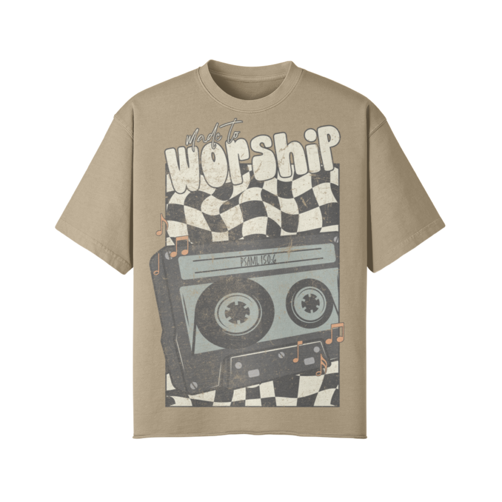 Made to Worship Oversized Tee