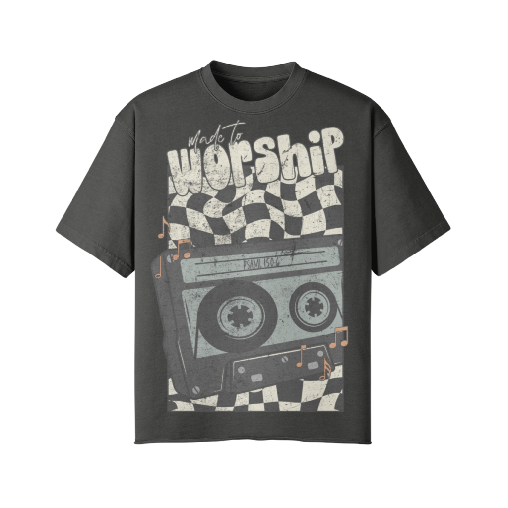 Made to Worship Oversized Tee