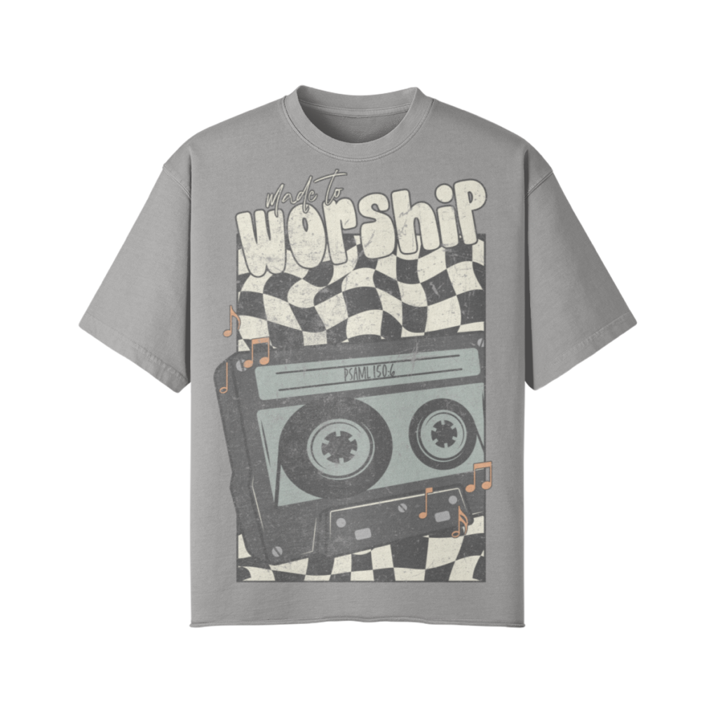 Made to Worship Oversized Tee