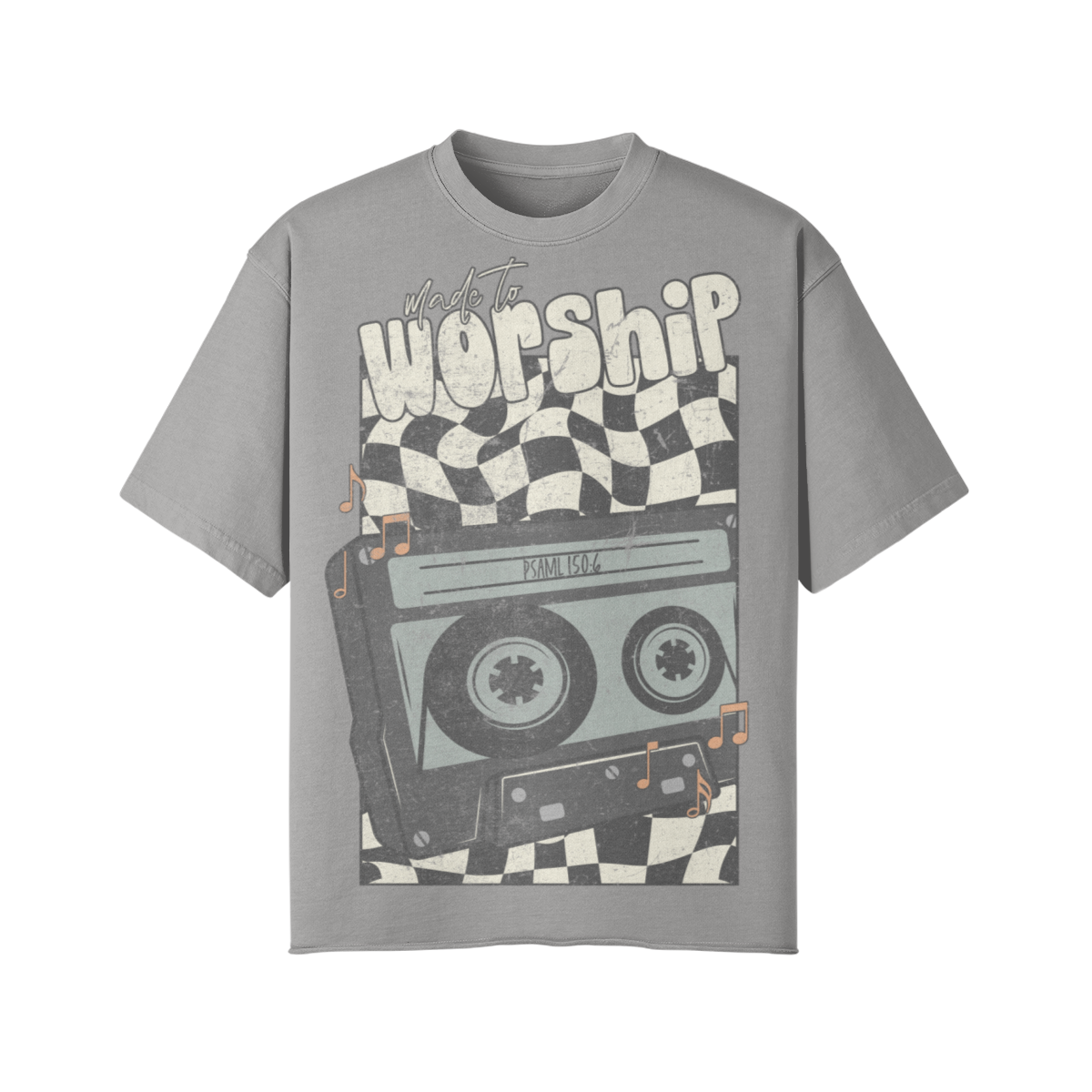 Made to Worship Oversized Tee - Image 4