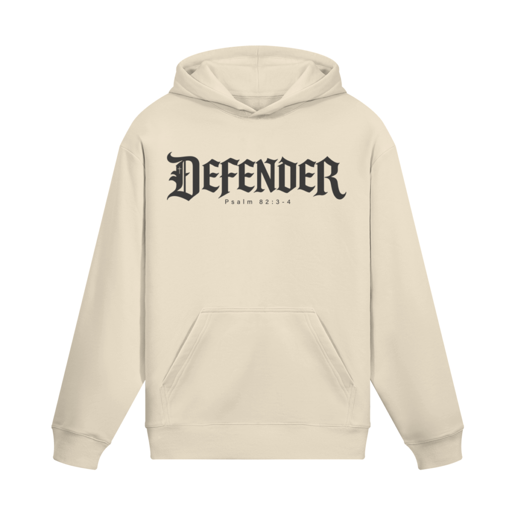 Defender—Psalm 82:3-4 Oversized Hoodie