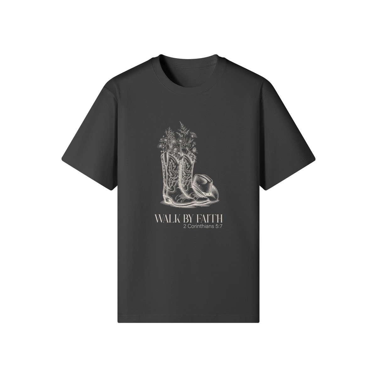 Walk By Faith Classic Fit Tee - Image 6