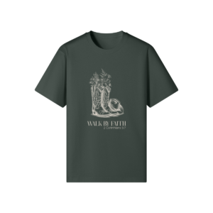 Walk By Faith Classic Fit Tee - Image 3