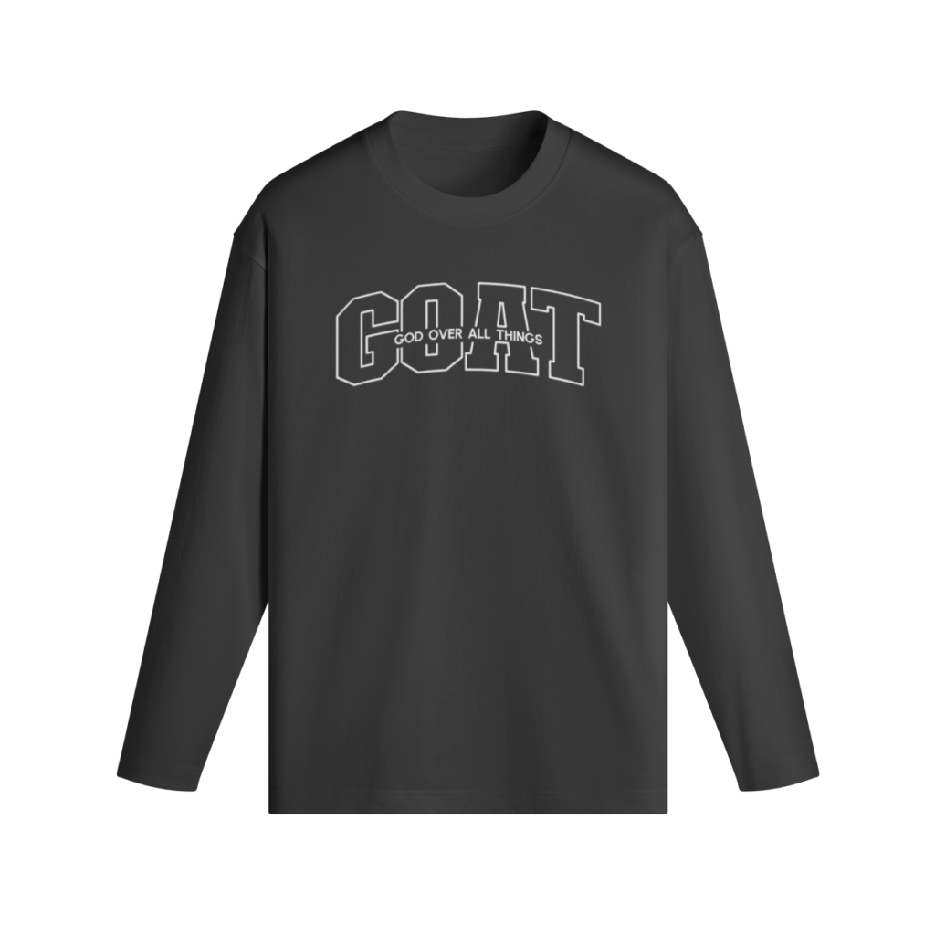 GOAT (Embroidered) Classic Fit Long Sleeve