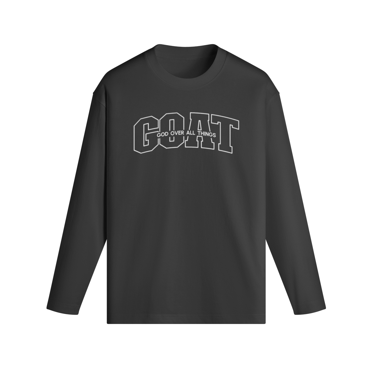 GOAT (Embroidered) Classic Fit Long Sleeve - Image 1