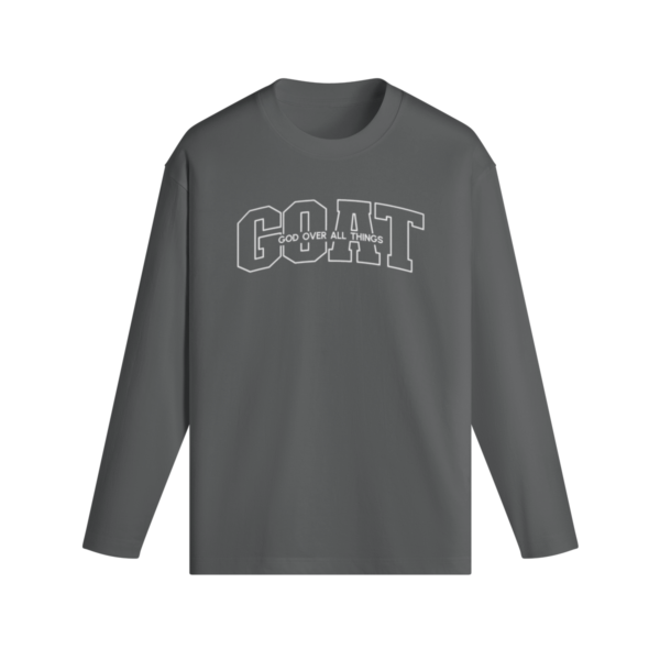 GOAT (Embroidered) Classic Fit Long Sleeve