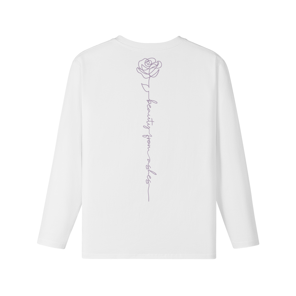 Isaiah 61:3&mdash;Beauty From Ashes Classic Fit Long Sleeve - Image 2