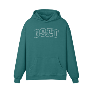 GOAT&mdash;God Over All Things (Embroidered) Hoodie - Image 7