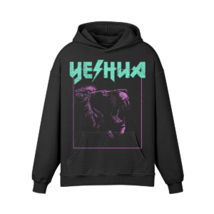 Yeshua Oversized Hoodie (Black) - Image 1
