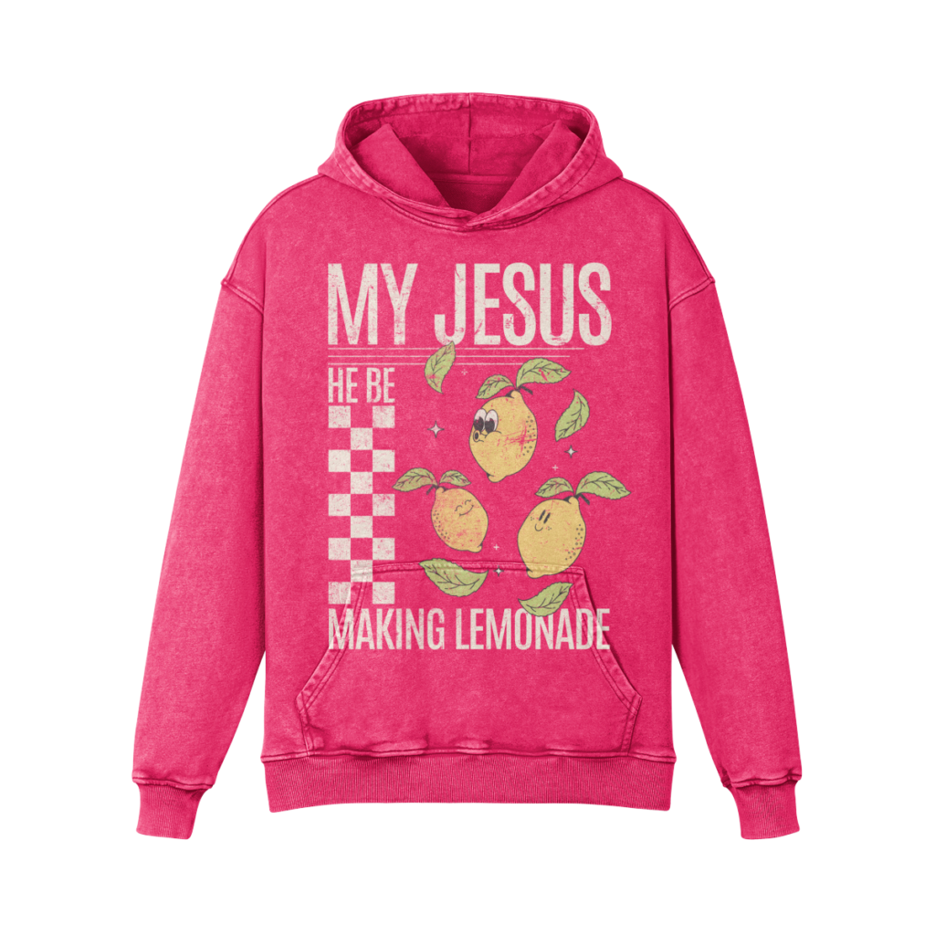 Lemonade Oversized Washed Hoodie