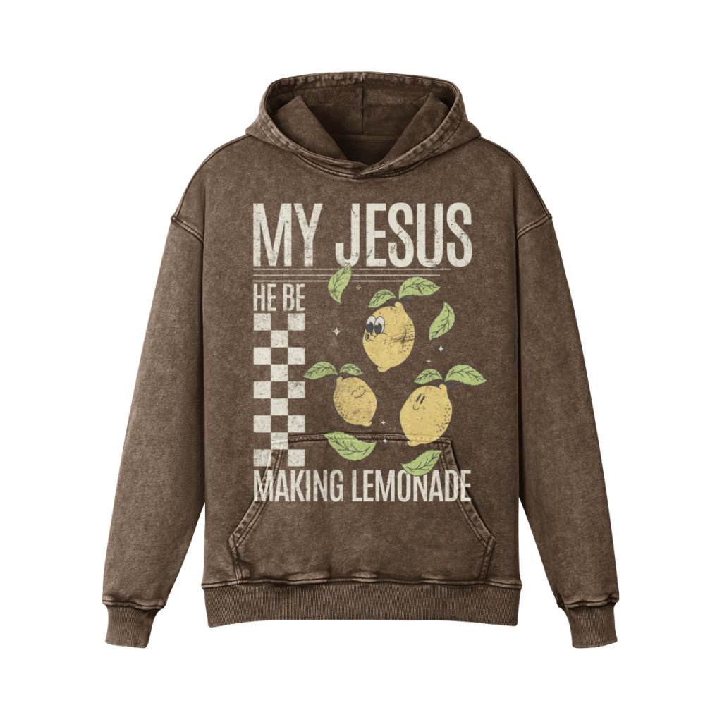 Lemonade Oversized Washed Hoodie