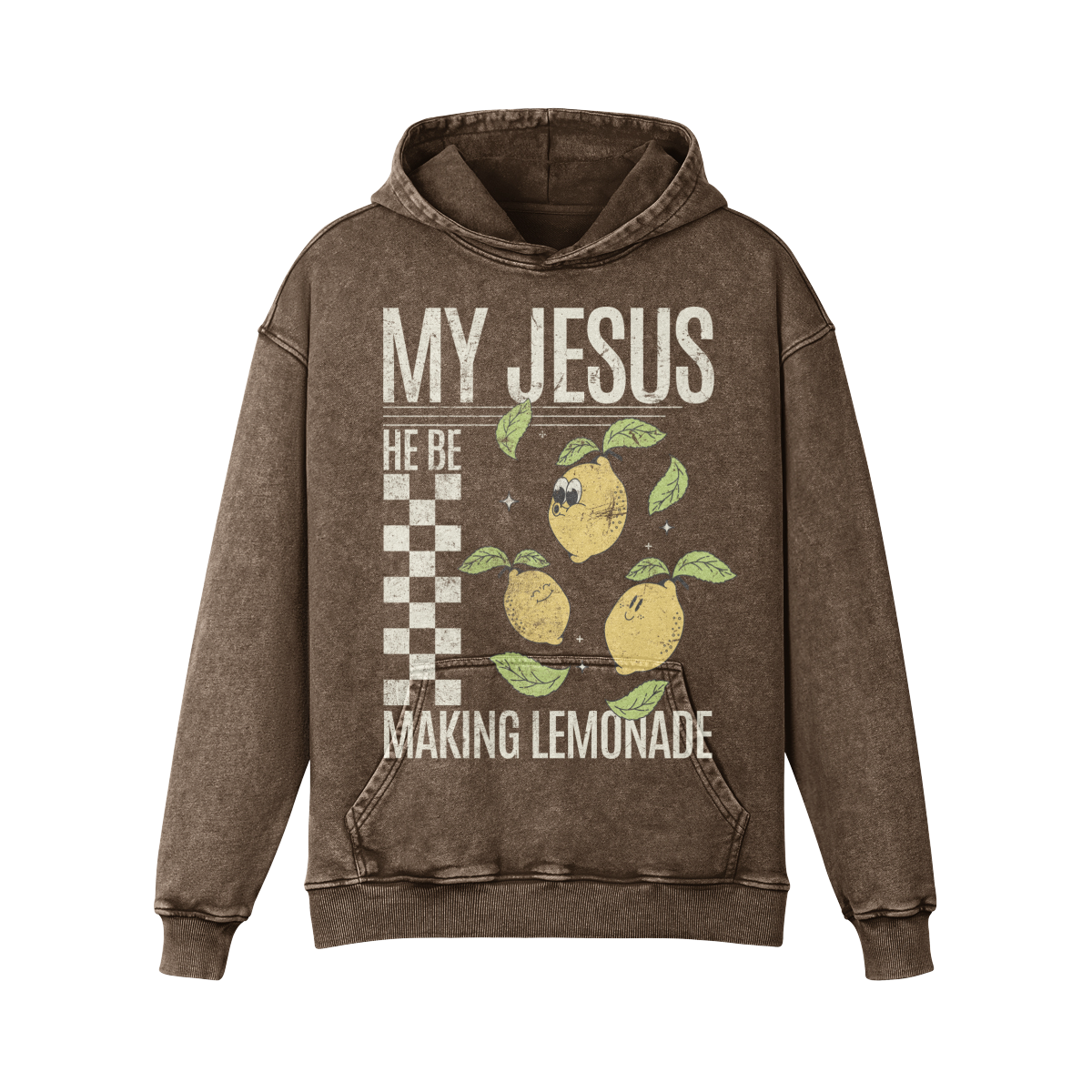 Lemonade Oversized Washed Hoodie - Image 5