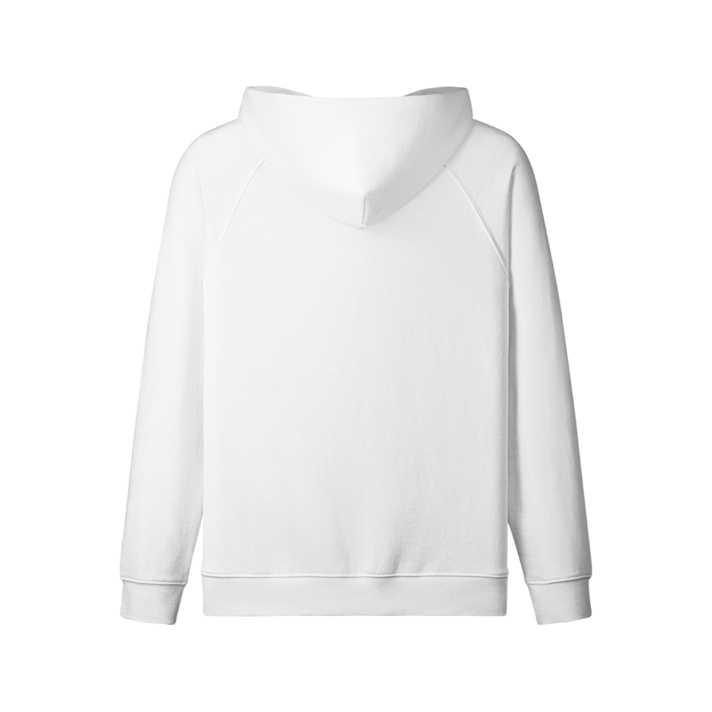 Yeshua Oversized Zip-up Hoodie (White)