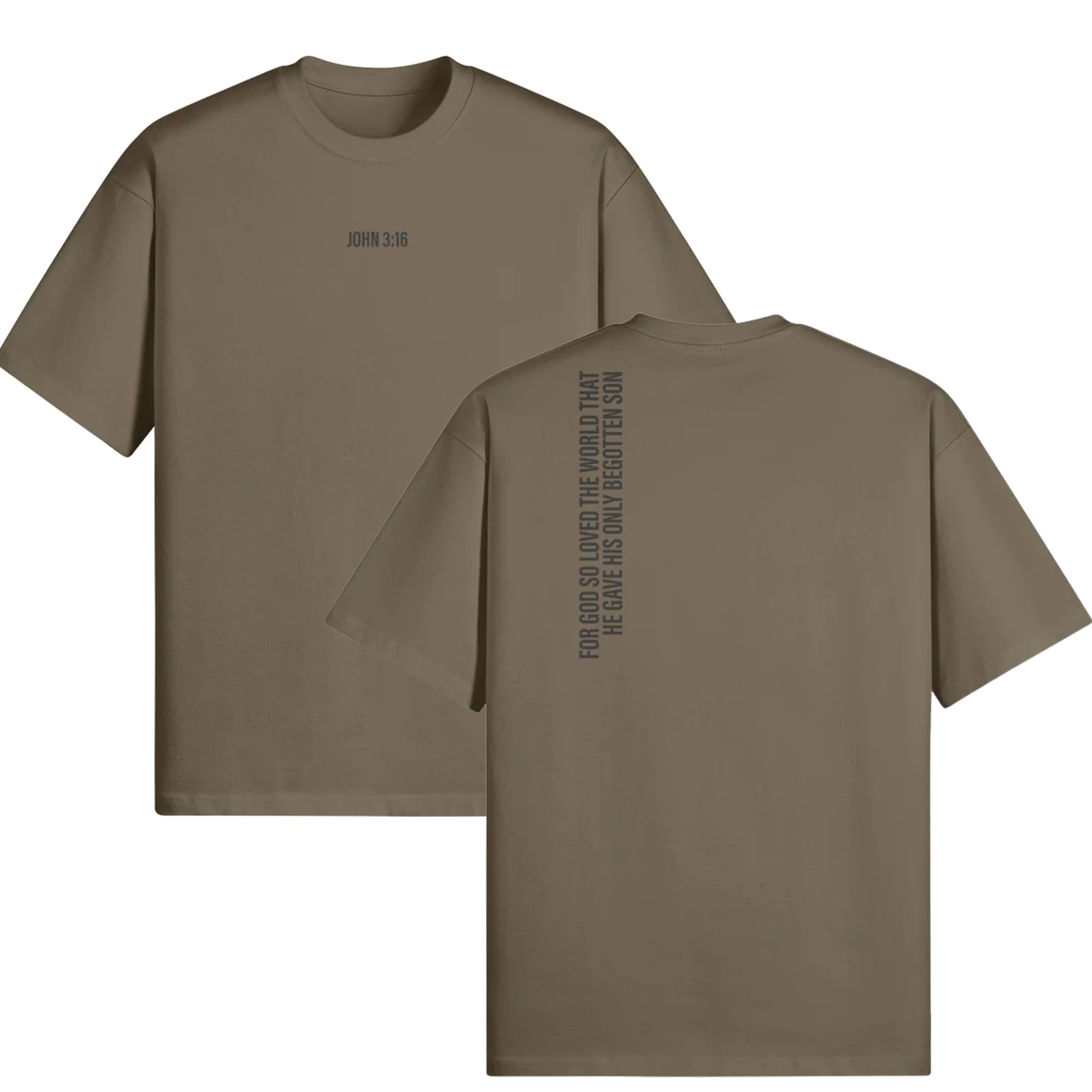 John 3:16 Oversized Tee - Image 7