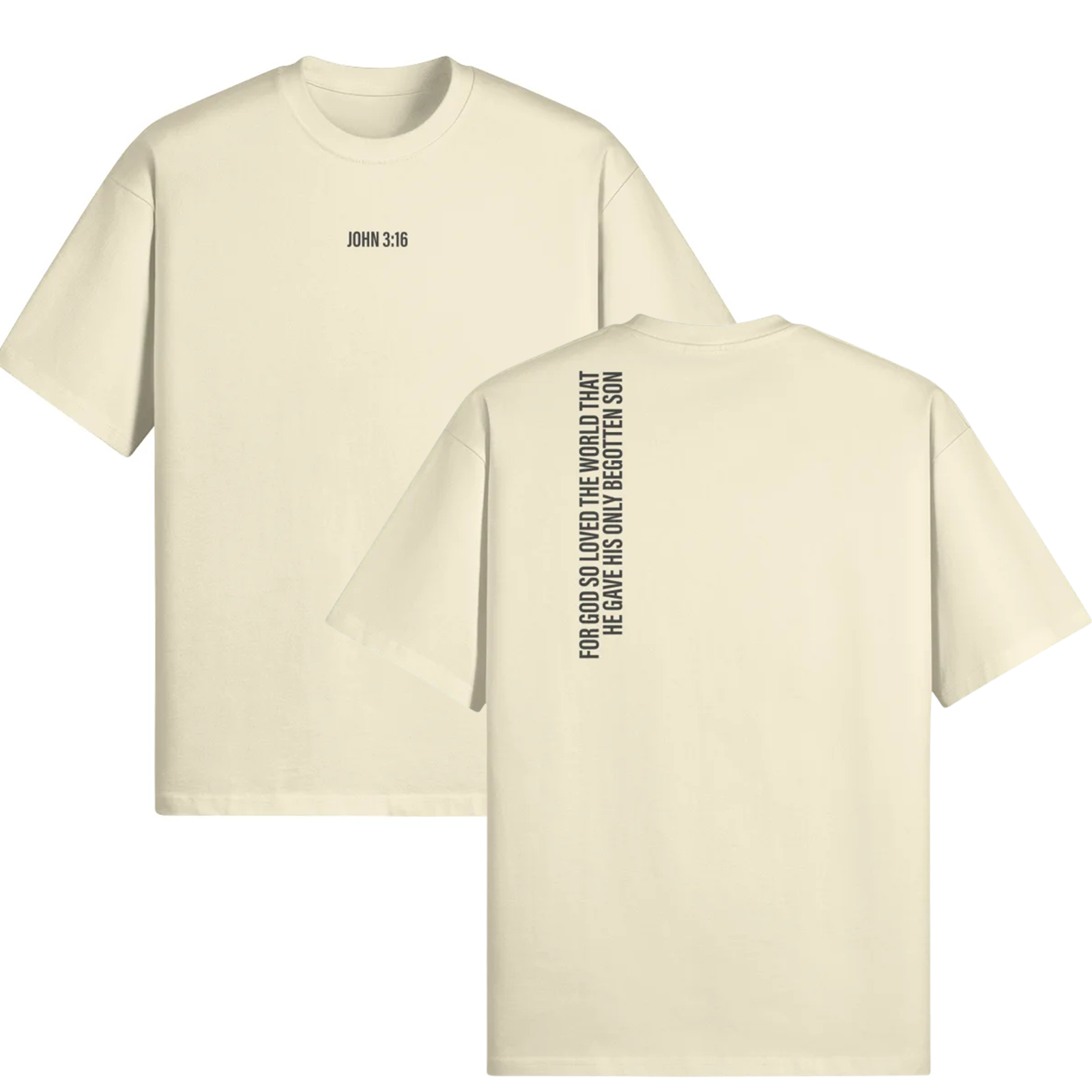 John 3:16 Oversized Tee - Image 6