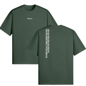 Romans 8:28 Oversized Tee - Image 6