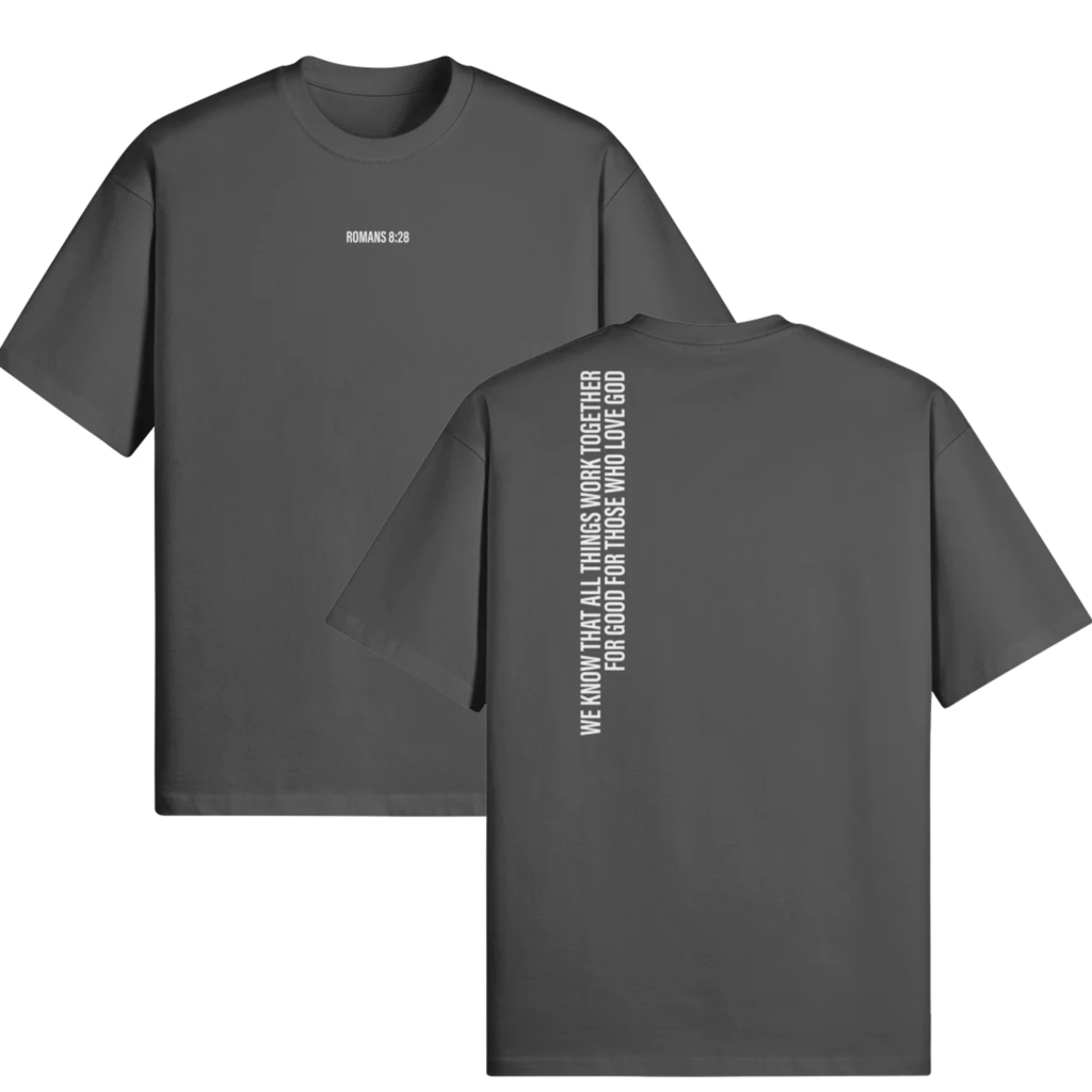 Romans 8:28 Oversized Tee
