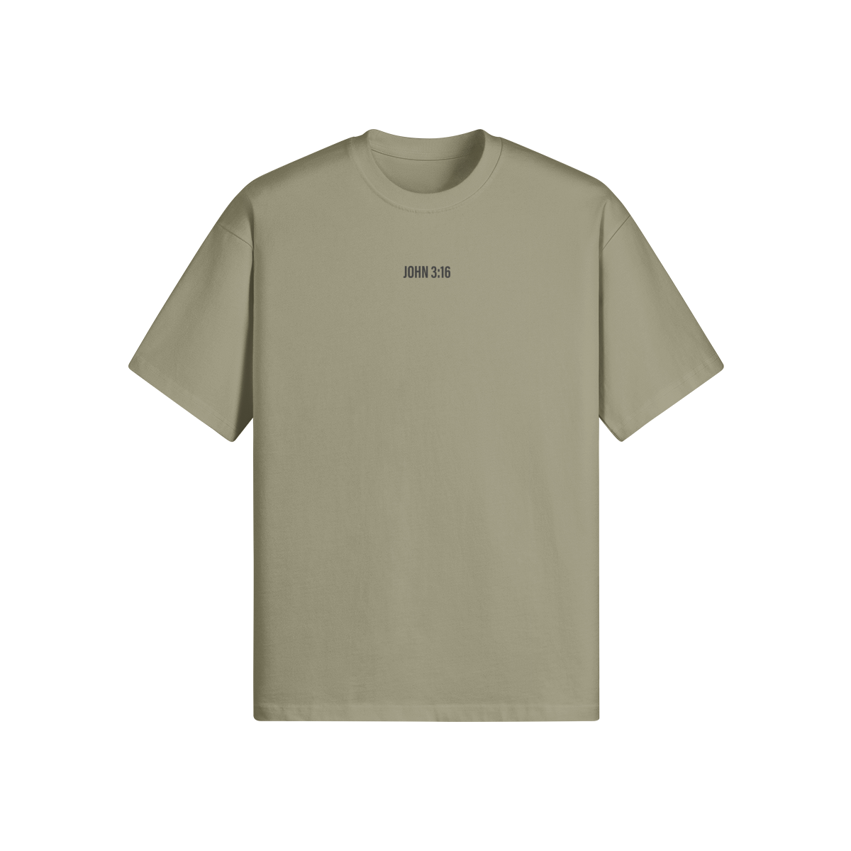 John 3:16 Oversized Tee - Image 1