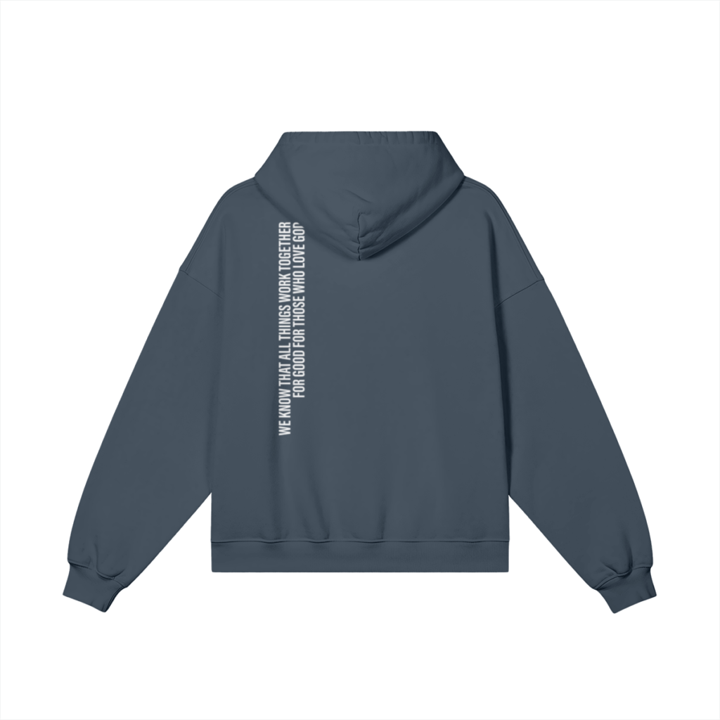 Romans 8:28 Zip-up Hoodie