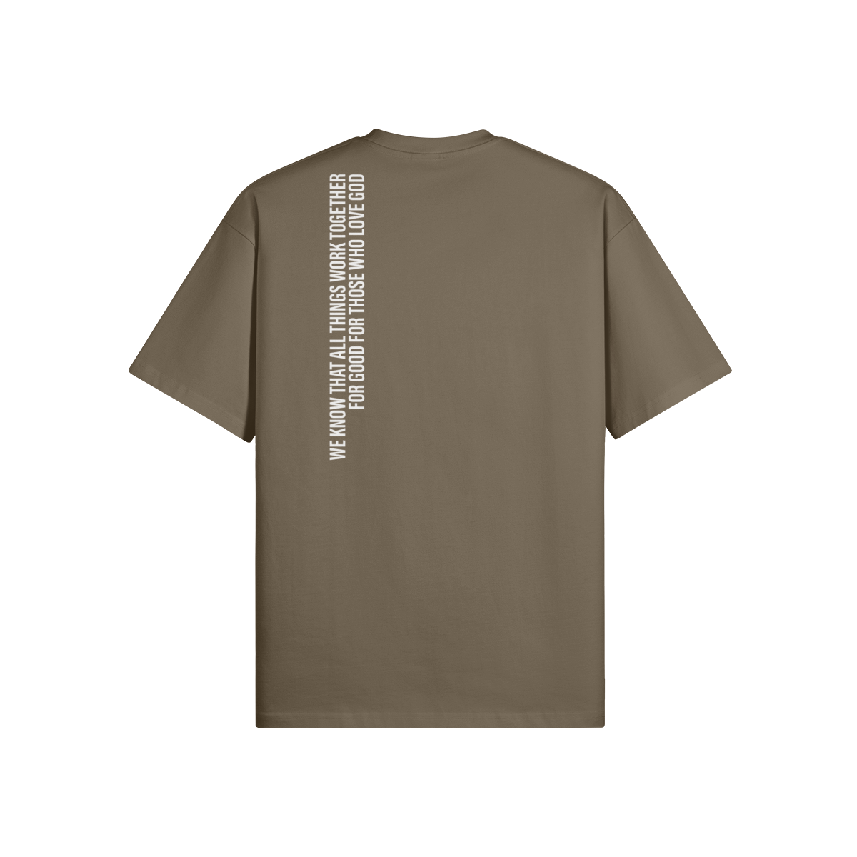 Romans 8:28 Oversized Tee - Image 2