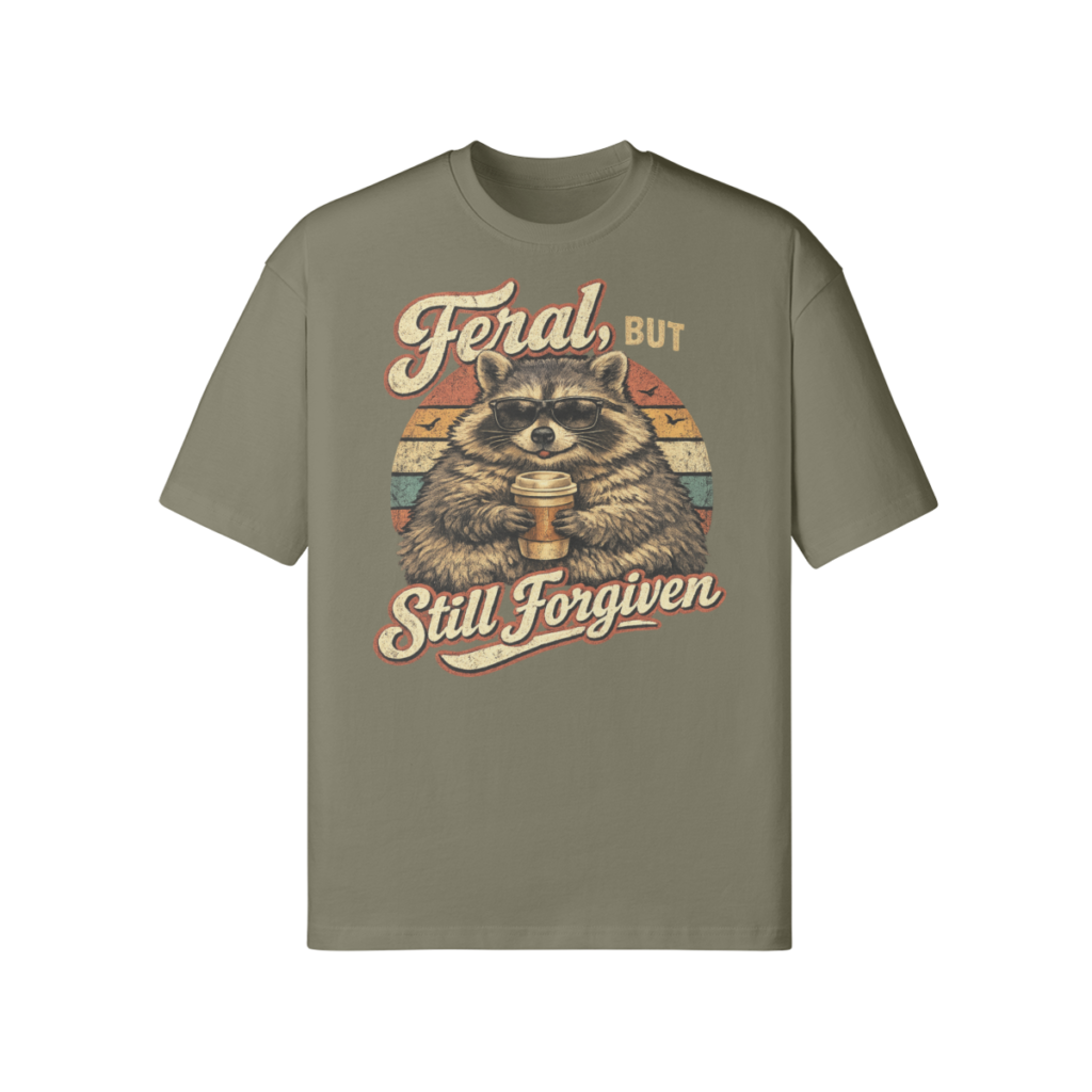 Feral, but Still Forgiven Oversized Tee