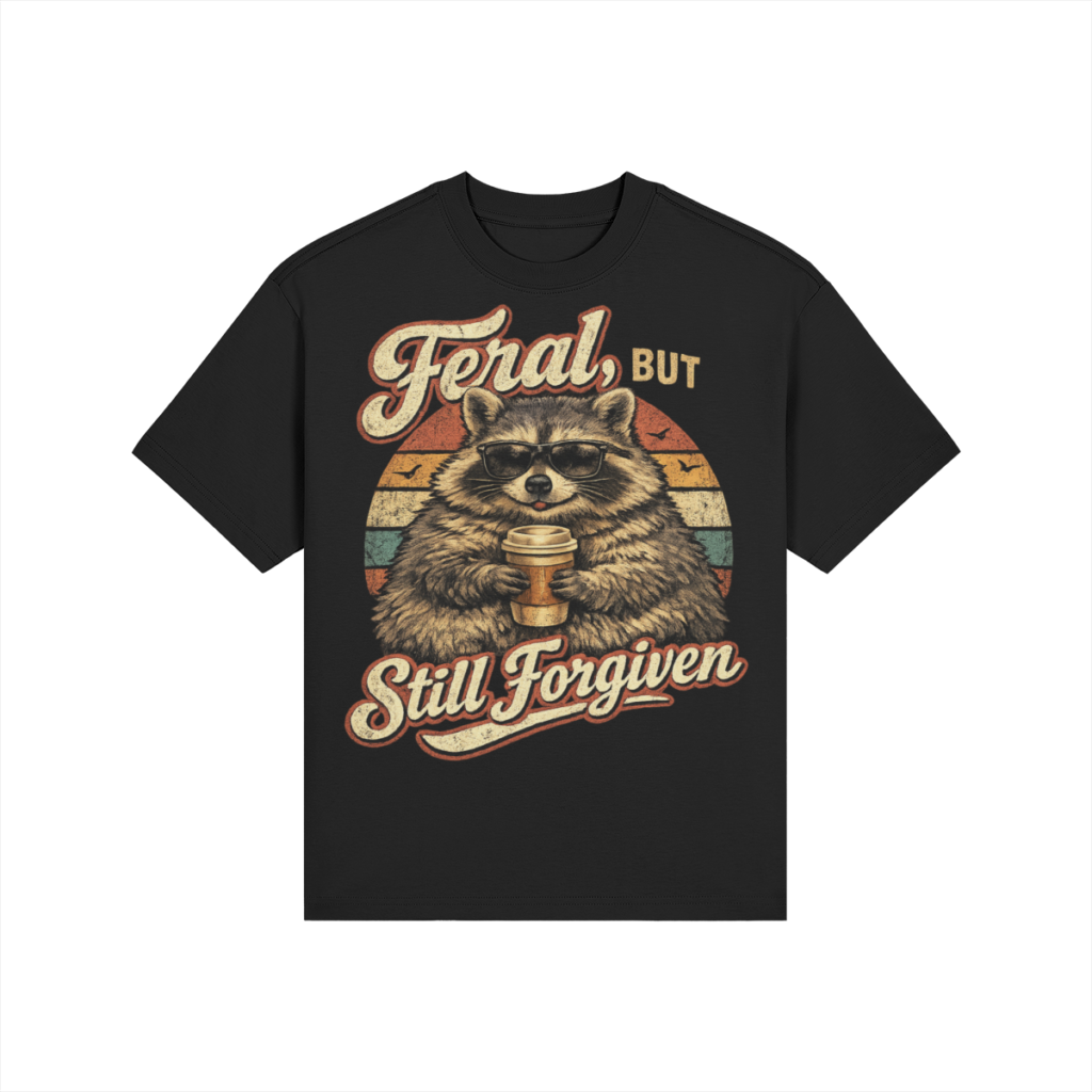 Feral, but Still Forgiven High-Waisted Classic Fit Tee