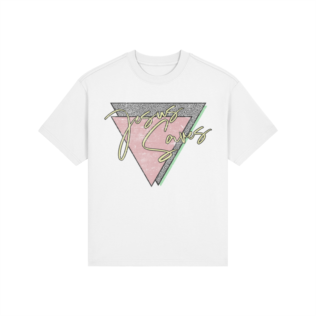 Jesus Saves High-Waisted Classic fit Tee