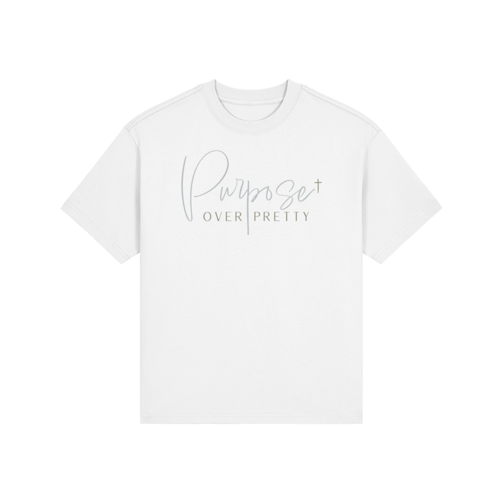 Purpose Over Pretty High-Waisted Classic Fit Tee