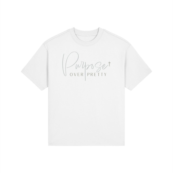 Purpose Over Pretty High-Waisted Classic Fit Tee