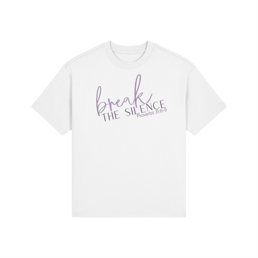 Break the Silence High-Wasted Classic Fit Tee